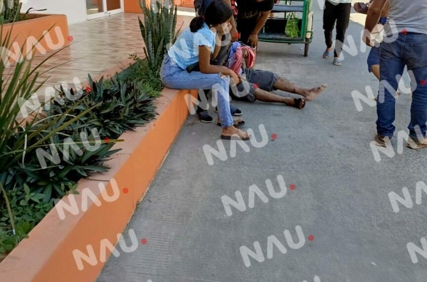 Accidente de motocicleta en Mapastepec deja dos personas hospitalizadas