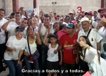 Agradece yamil Melgar el respaldo de muchos sectores.