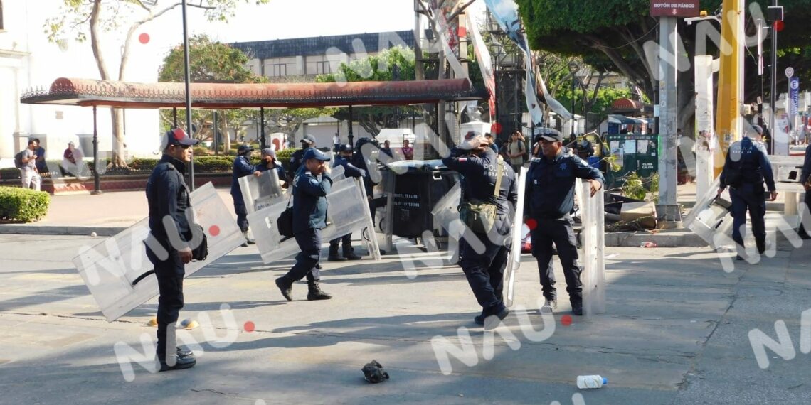 Aplica SSyPC Protocolo para Restablecer el Orden en el centro de Tuxtla y crucero a La Angostura