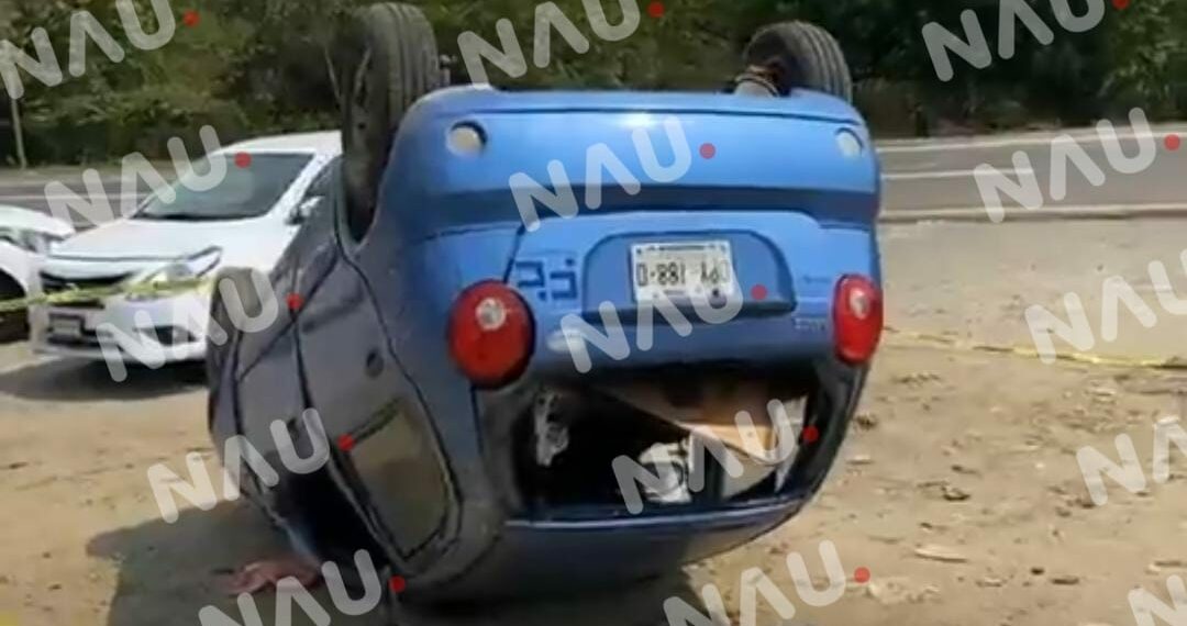 Fallece Mujer de la Tercera Edad en Volcadura