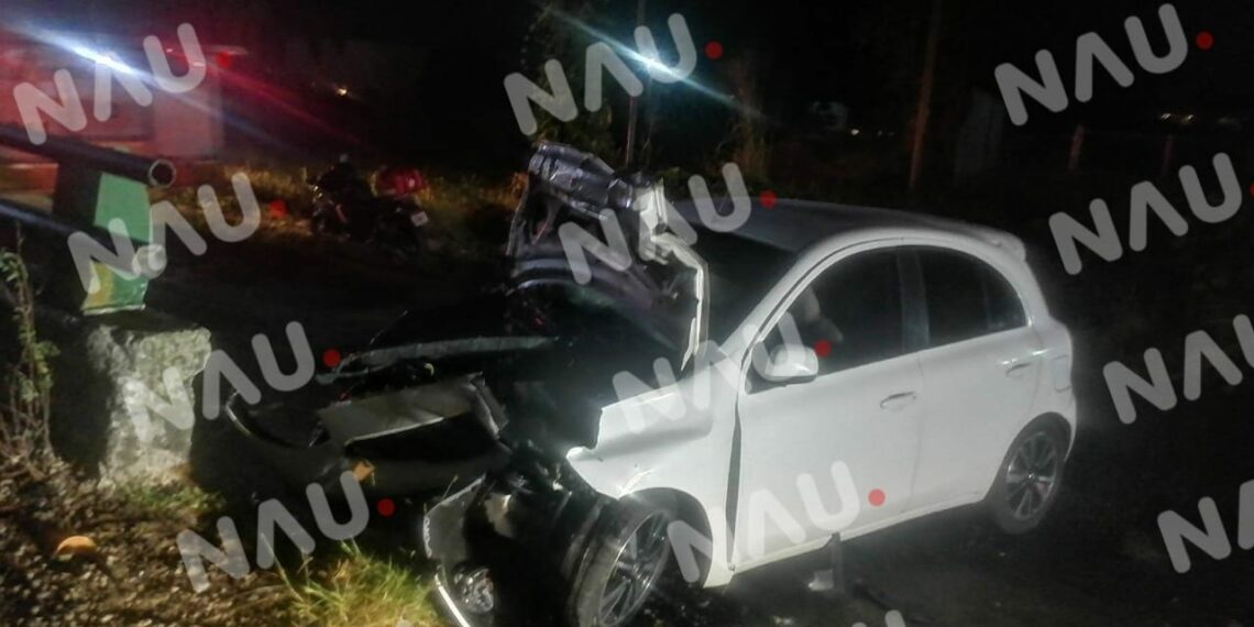 Grave accidente en Tapachula deja cuatro personas heridas