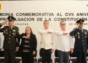 Conmemora Rutilio Escandón 107 Aniversario de la Promulgación de la Constitución de 1917