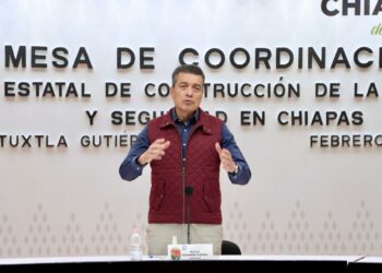 Chiapas registra 49 puntos de calor; exhorta Rutilio Escandón a evitar incendios forestales