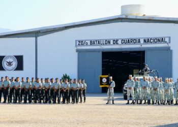 Atestigua Rutilio Escandón toma de protesta del nuevo coordinador de la Guardia Nacional en Chiapas