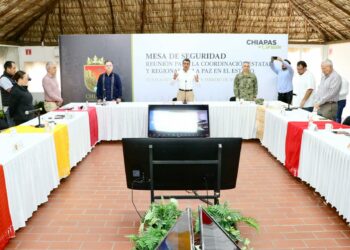 Desde la Mesa de Seguridad, Rutilio Escandón reitera llamado a evitar incendios forestales