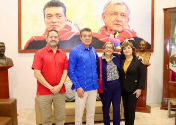 Se reúne Rutilio Escandón con Gabriela Rodríguez, secretaria general del Consejo Nacional de Población