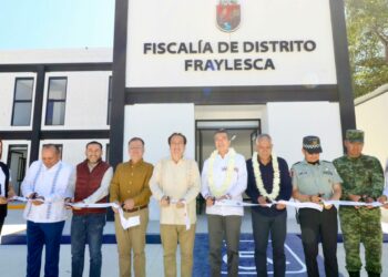 En Villaflores, Rutilio Escandón inaugura edificio de la Fiscalía de Distrito Fraylesca, de la FGE