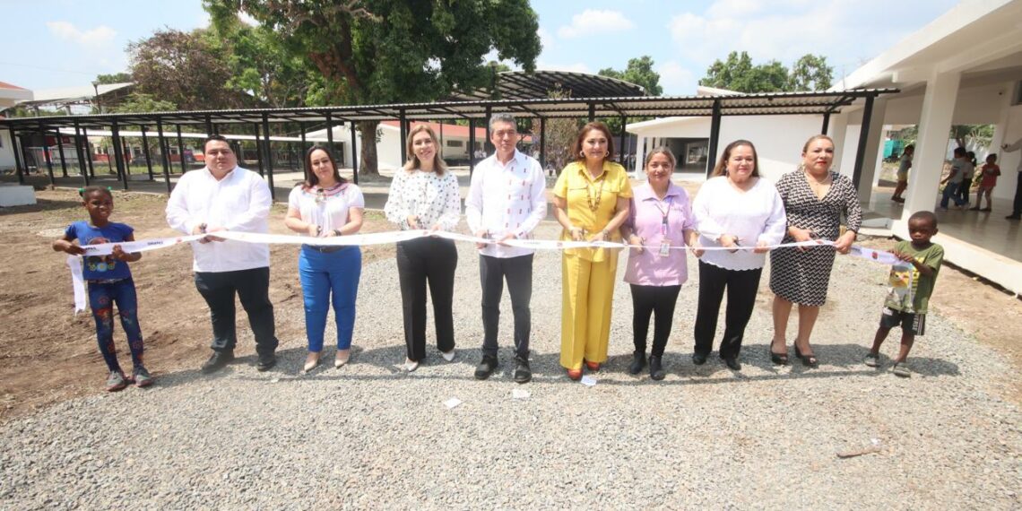 En Tapachula, Rutilio Escandón inaugura la Estancia Educativa Temporal para Niñas y Niños en Movilidad