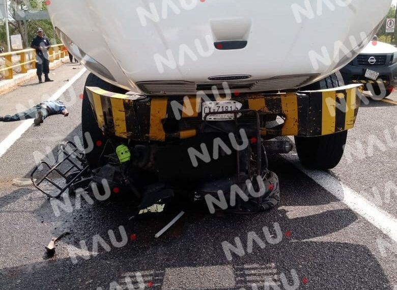 Muere motociclista en accidente en Mapastepec