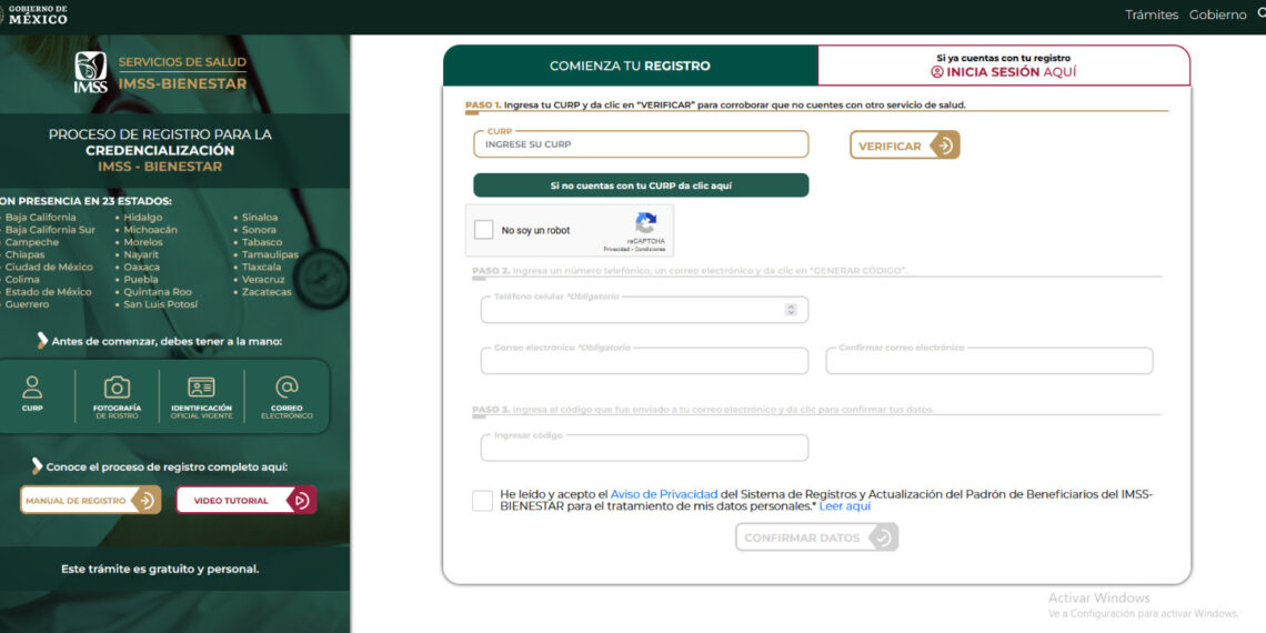 Programa IMSS-Bienestar para tener seguro social gratis