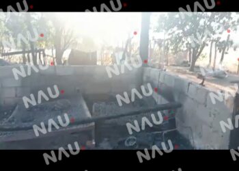 “Vídeo” Ronaldo Ochoa clama por ayuda tras incendio devastador en Ejido La Libertad