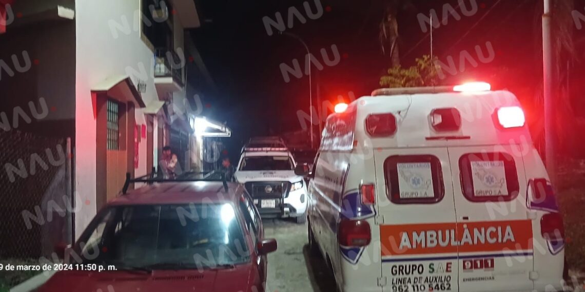 Una riña deja una persona lesionada en Tapachula, Chiapas