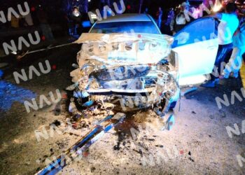 Accidente en Mapastepec, Chiapas: Solo Daños Materiales en Choque en la Carretera Mapastepec-Pijijiapan