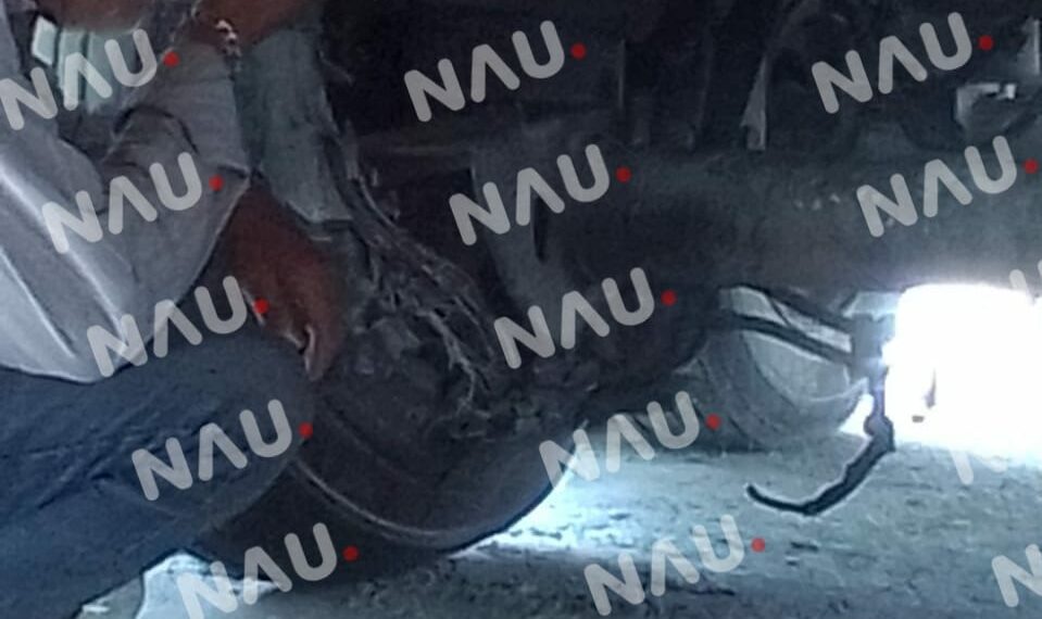 Eje de Tráiler se Incendia a 600 Metros del Semefo