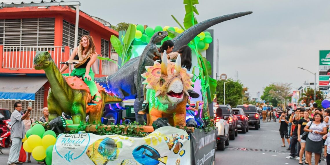 TODO LISTO PARA EL DESFILE DE LA EXPO FERIA TAPACHULA 2024.