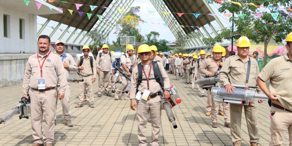 En Tapachula, Rutilio Escandón dio inicio al operativo contra el dengue y otras arbovirosis