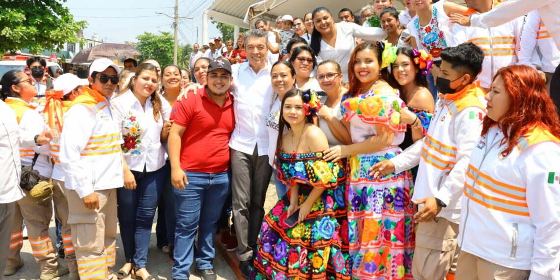 En el municipio de Reforma, Rutilio Escandón da inicio a acciones contra el dengue y otras arbovirosis