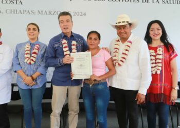 Gobierno de Chiapas pone en marcha convoyes de la salud para municipios de la región Istmo-Costa
