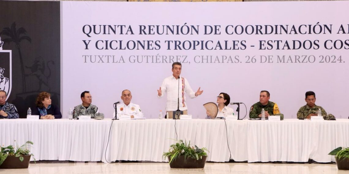 Fortalecen acciones para la reducción de riesgos ante próxima temporada de lluvias y ciclones