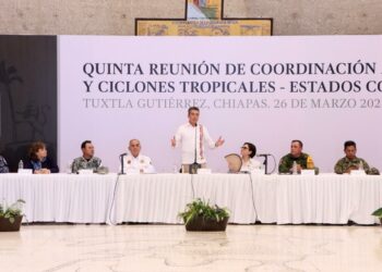 Fortalecen acciones para la reducción de riesgos ante próxima temporada de lluvias y ciclones