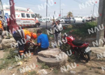 Motociclista Lesionado en Tapachula