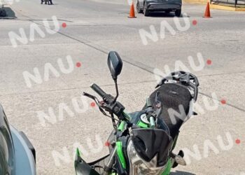 Motociclista Resulta Lesionado en Choque con Vehículo en Tapachula, Chiapas.