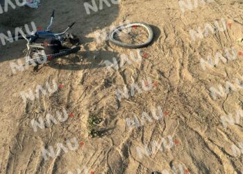 Muere ciclista tras ser atropellado por una camioneta en la carretera Jaritas-Suchiate