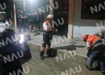 Mujer y Bebé Abandonados en la Calle, Presunta Ebriedad en Juego