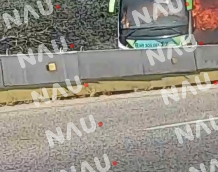 Rápidos del Sur suspende servicio tras incendio de camión