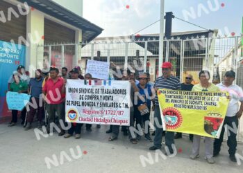 Sindicatos de Cambistas de Papel Moneda de Suchiate Exigen Investigar y Cerrar Casa de Cambio