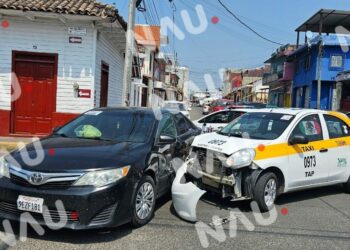 Solo Daños Materiales Deja Accidente en Tapachula