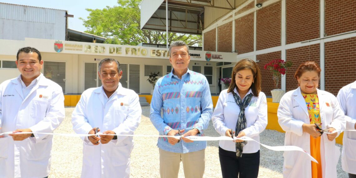 Reconversión de la red de frío ha fortalecido la atención de la salud en Chiapas