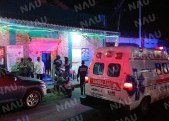 Lesionan a balazos a mesero del bar las Morenitas