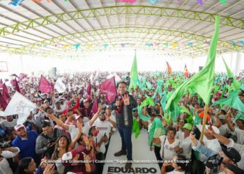 Miles de villacorceños reciben el mensaje de paz de Eduardo Ramírez