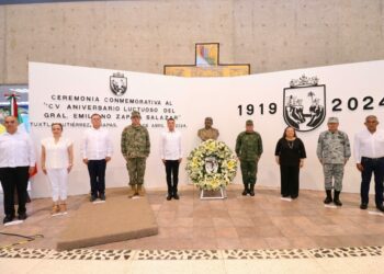 En Chiapas, conmemoran 105 Aniversario Luctuoso de Emiliano Zapata