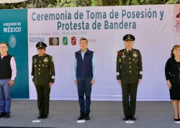 Da Rutilio Escandón bienvenida a Chiapas al nuevo comandante de la 31 Zona Militar