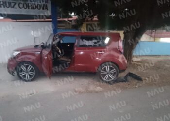 Disparan contra un vehículo Kia