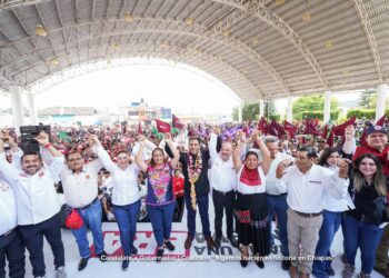 En Ixtapa y Pueblo Nuevo Solistahuacán, miles respaldan a Eduardo Ramírez