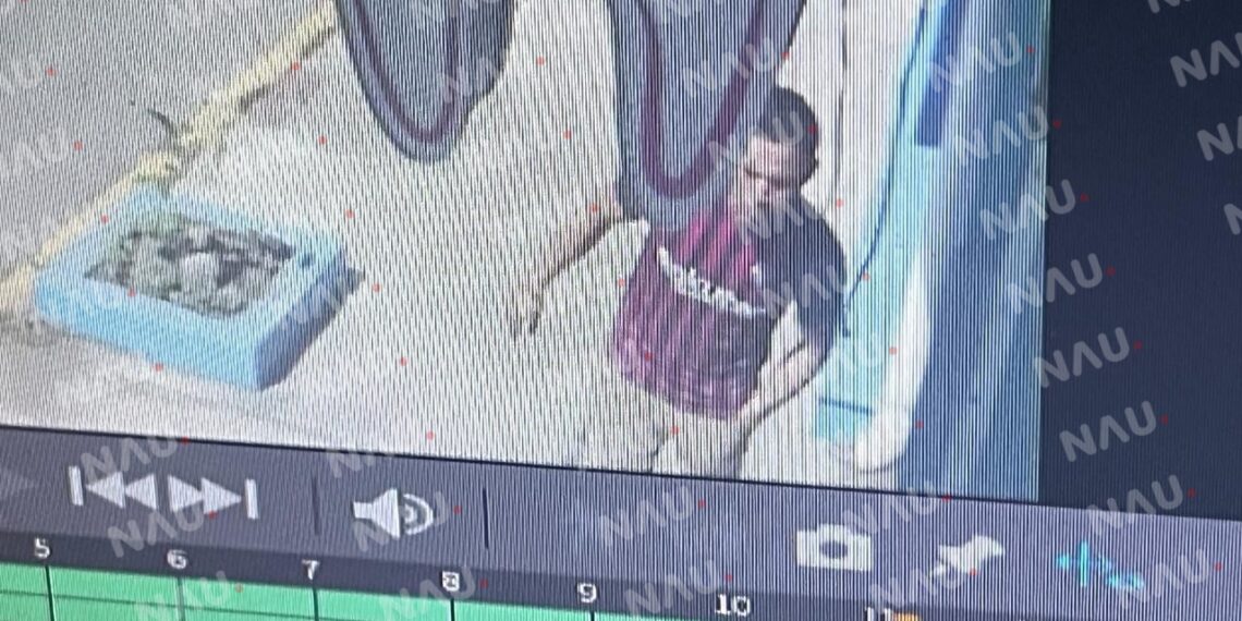 Captan a delincuente robando en un automóvil