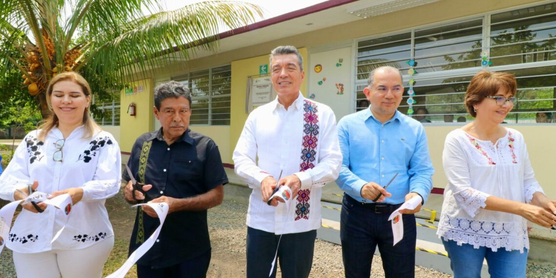En Tuxtla Chico, mejoran espacios educativos para fortalecer el aprendizaje de la comunidad escolar