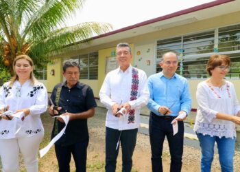 En Tuxtla Chico, mejoran espacios educativos para fortalecer el aprendizaje de la comunidad escolar