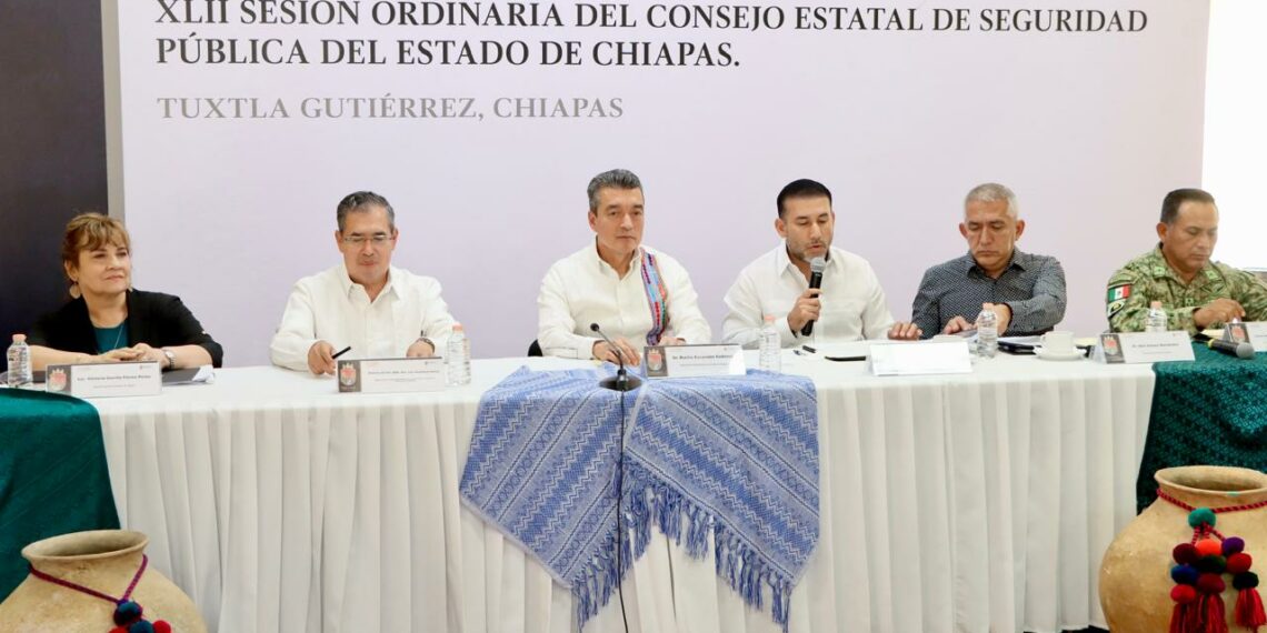 Convocan a alcaldesas y alcaldes a fortalecer el trabajo por la seguridad y la paz en Chiapas