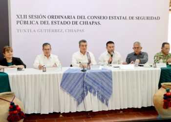 Convocan a alcaldesas y alcaldes a fortalecer el trabajo por la seguridad y la paz en Chiapas