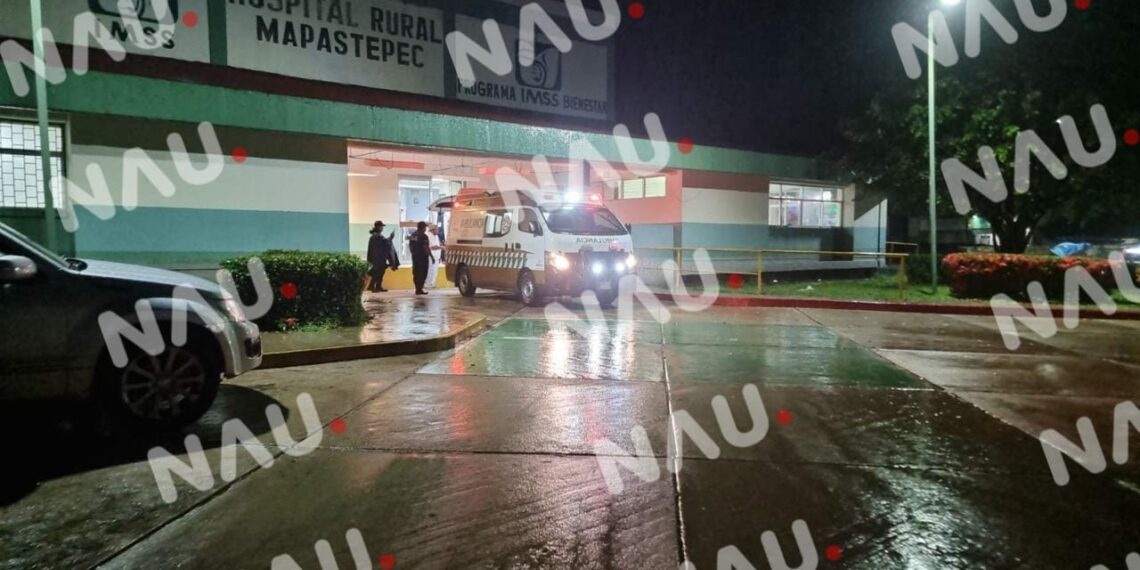 Accidente en Mapastepec deja dos personas lesionadas