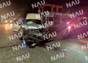 Accidente en la Intersección de la 6a Poniente y 5ª Avenida Sur