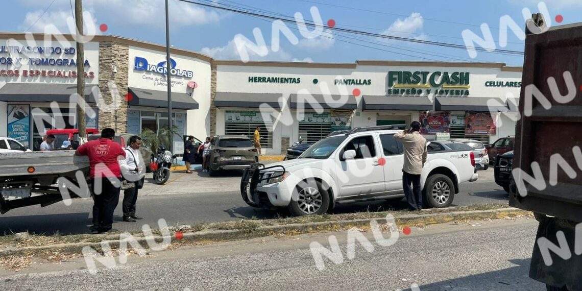 Choque deja daños por más de 40 mil pesos