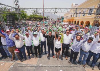 Con la esperanza de una nueva era, reciben a Eduardo Ramírez en Frontera Comalapa y Chicomuselo.