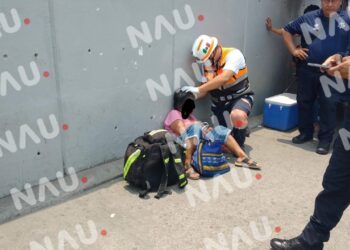 Dos Personas Atendidas por Paramédicos en Tapachula, Chiapas