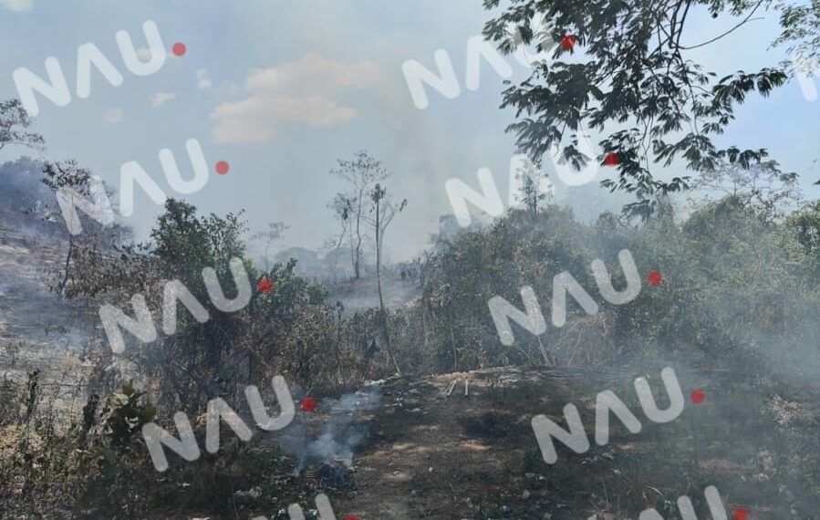 Incendio en la Colonia Lomas de Chiapas causa preocupación entre los residentes