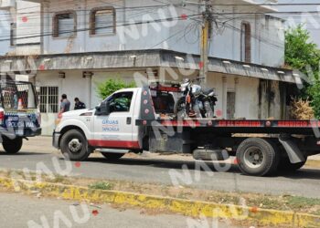 Motociclista y dos menores heridos tras accidentarse en Tapachula